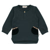 Curduroy Pocket Top-Green