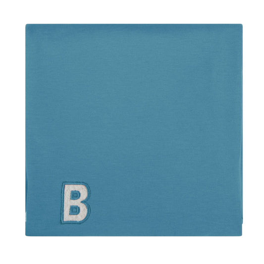 Sherpa 'B' Blanket-Blue
