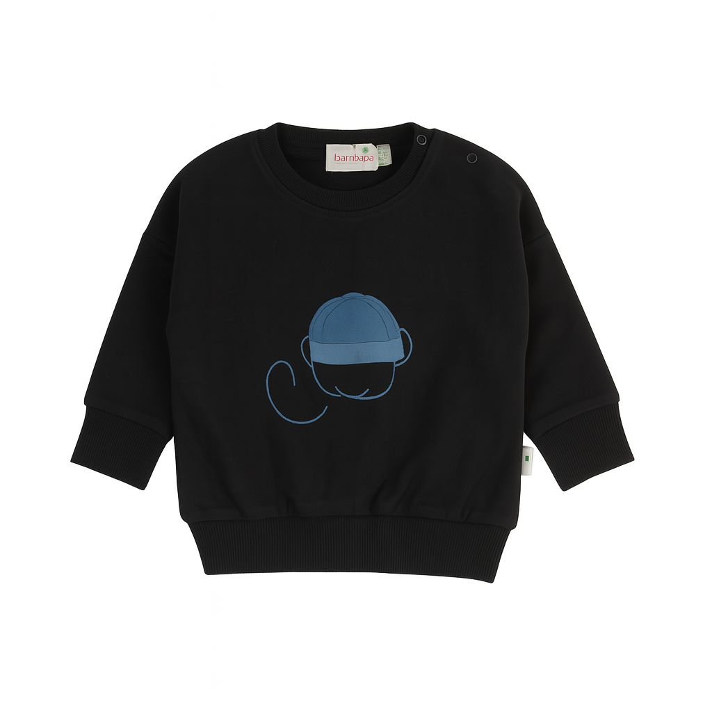 Corduroy  Toddler Top-Black