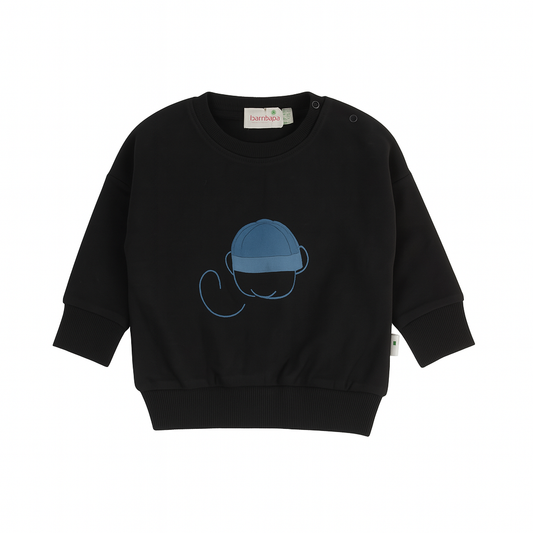 Corduroy  Toddler Top-Black