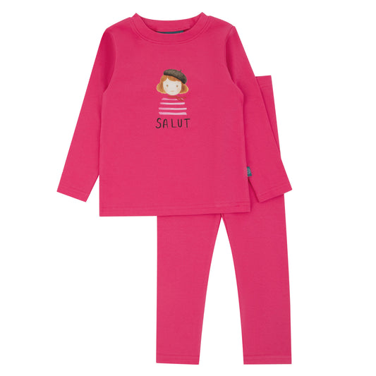 French Collection Hot Pink 2 Pcs Set