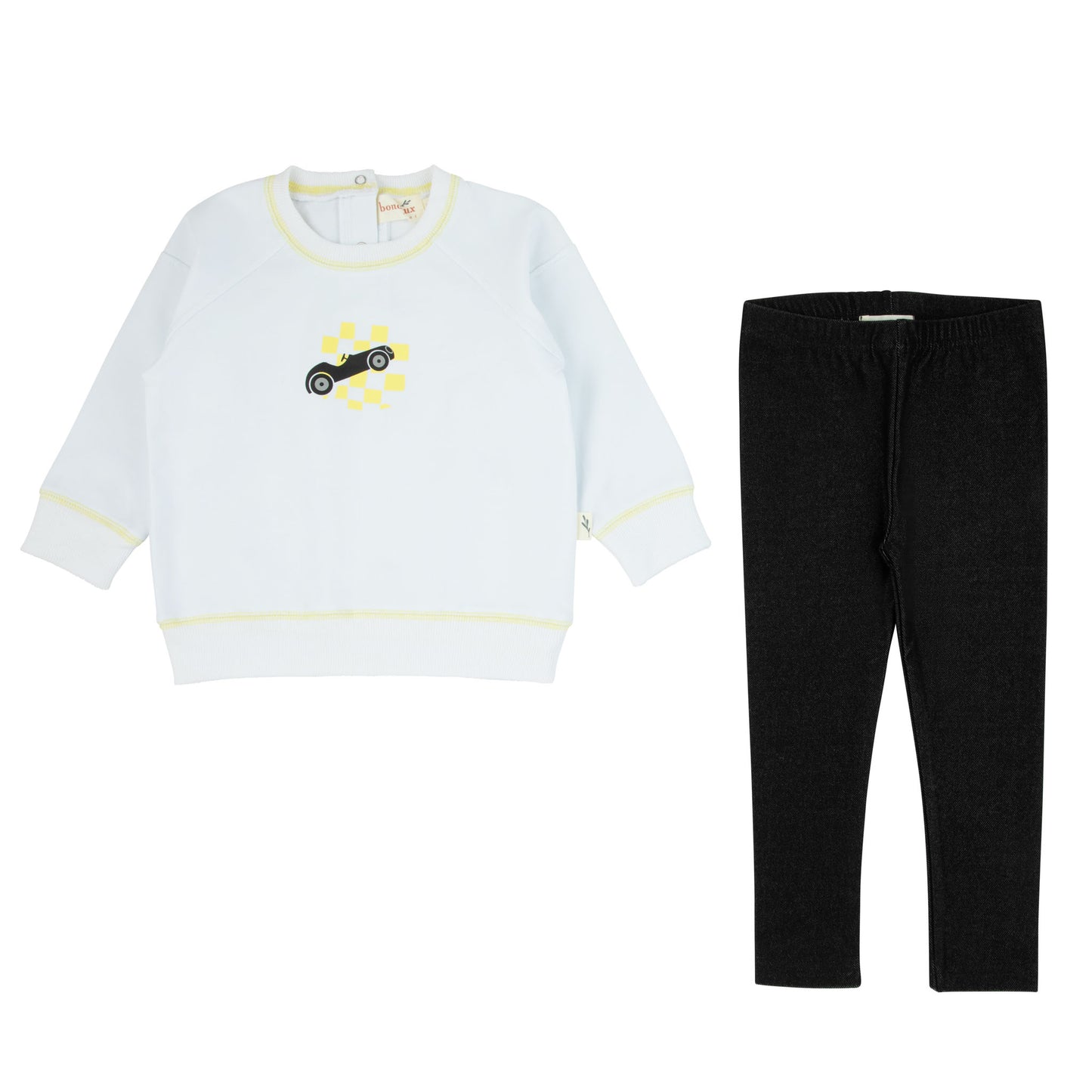 Le Soleil Yellow Car 2Pcs Set