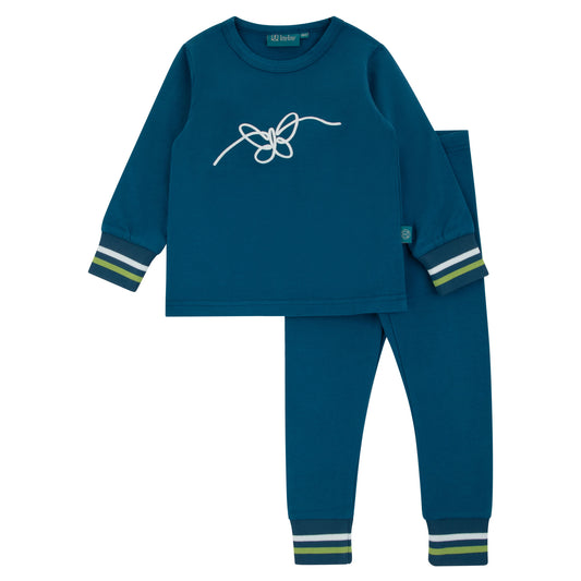 Butterfly Deep Blue 2 Pcs Set