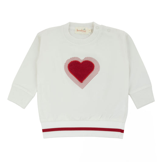 Red Heart Terry Aplique Top