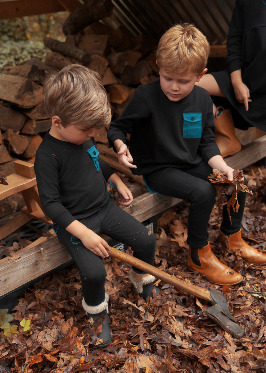 Teal Detail 2 Piece-Boys