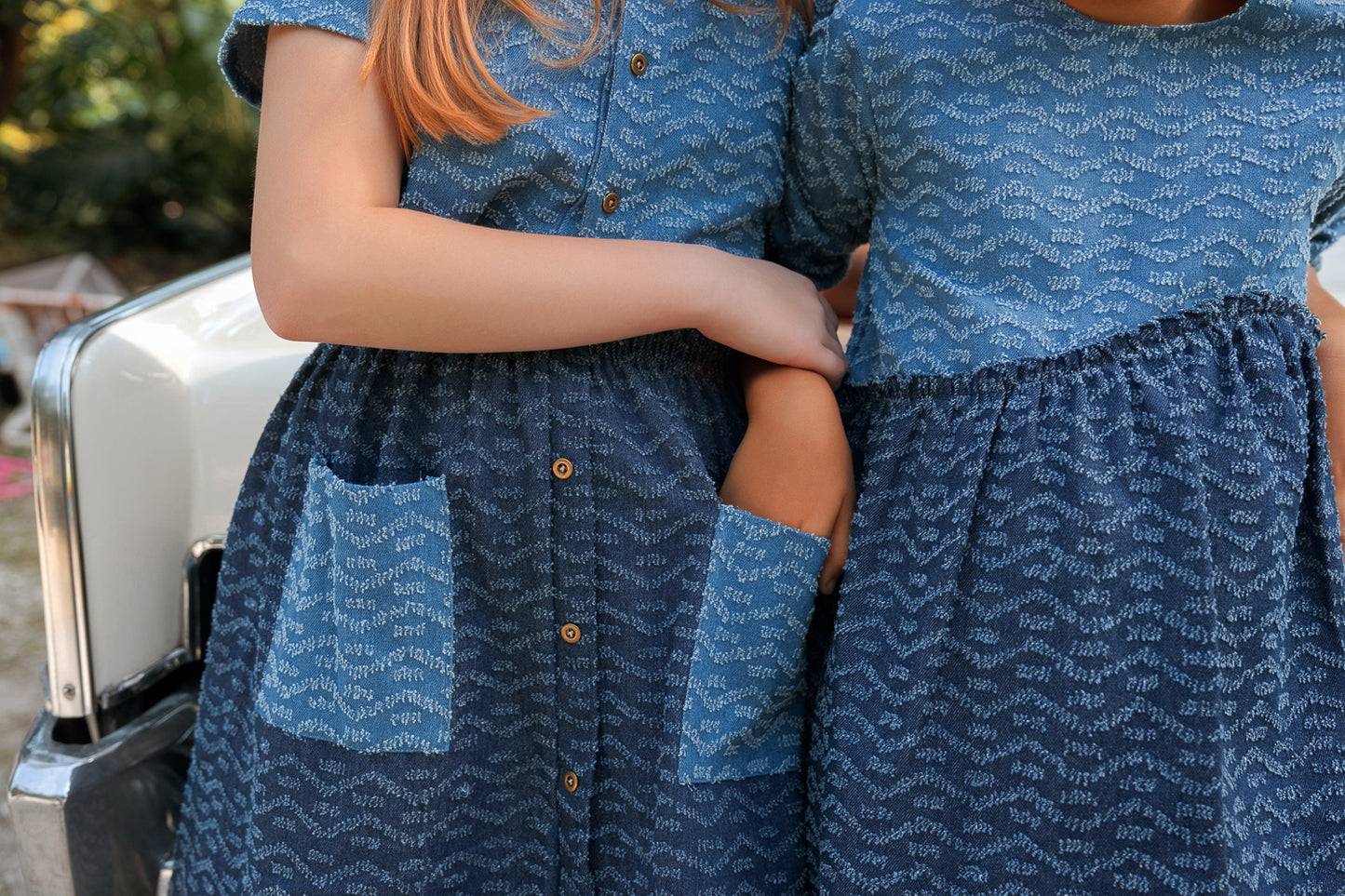 Textured Two Tone Preteen Set