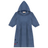 Terry Shapes Dress-3/4 Sleeves-Blue