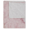 Fuzzy Blanket-Tie Dye Pink / White